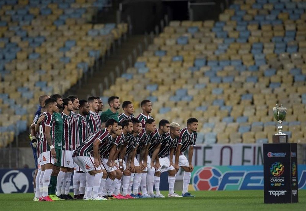 Fluminense já está classificado para a Libertadores. EFE/Antonio Lacerda/Arquivo