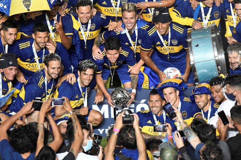 Boca Juniors remporte la Coupe Diego Maradona. EFE