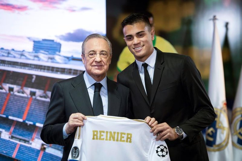 Reinier has yet to make his debut for Madrid's first team. EFE