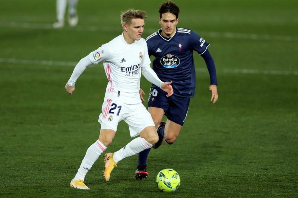 Real Madrid count on Odegaard for the 2021-22 season. EFE
