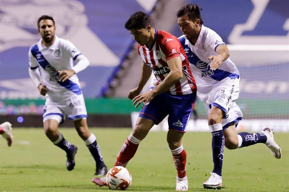 Atlético San Luis rescata un punto 'in extremis' gracias a Gallegos. EFE