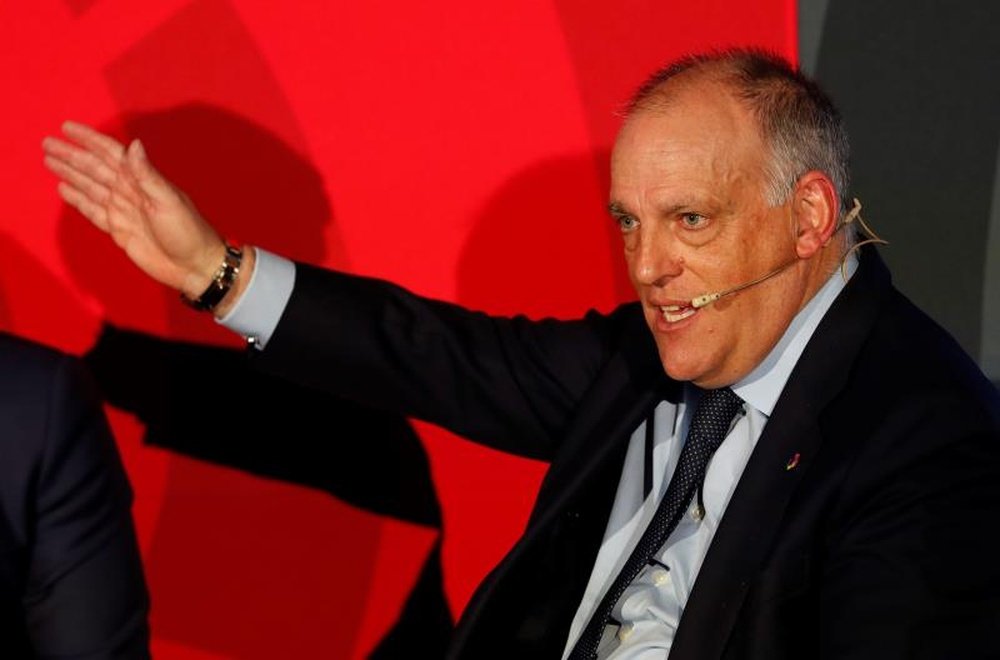 Tebas analysed the controversy between Cala and Diakhaby. EFE