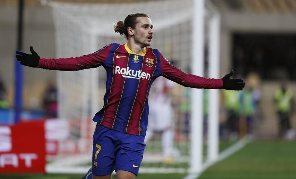 Griezmann, el mejor goleador de 2021. EFE