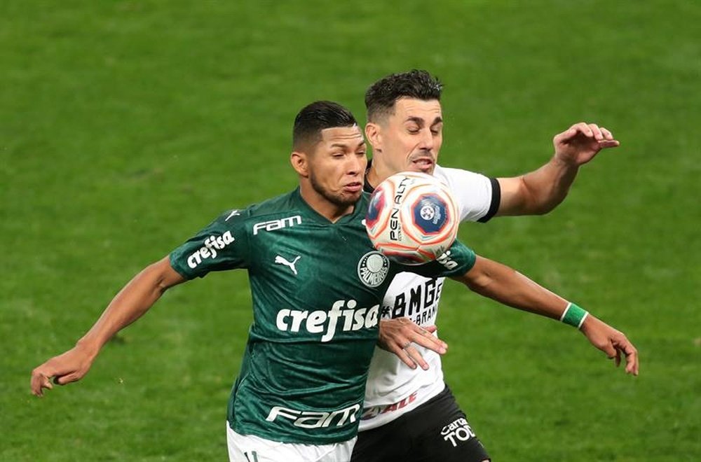Qual a escalação do Palmeiras contra o Corinthians.EFE