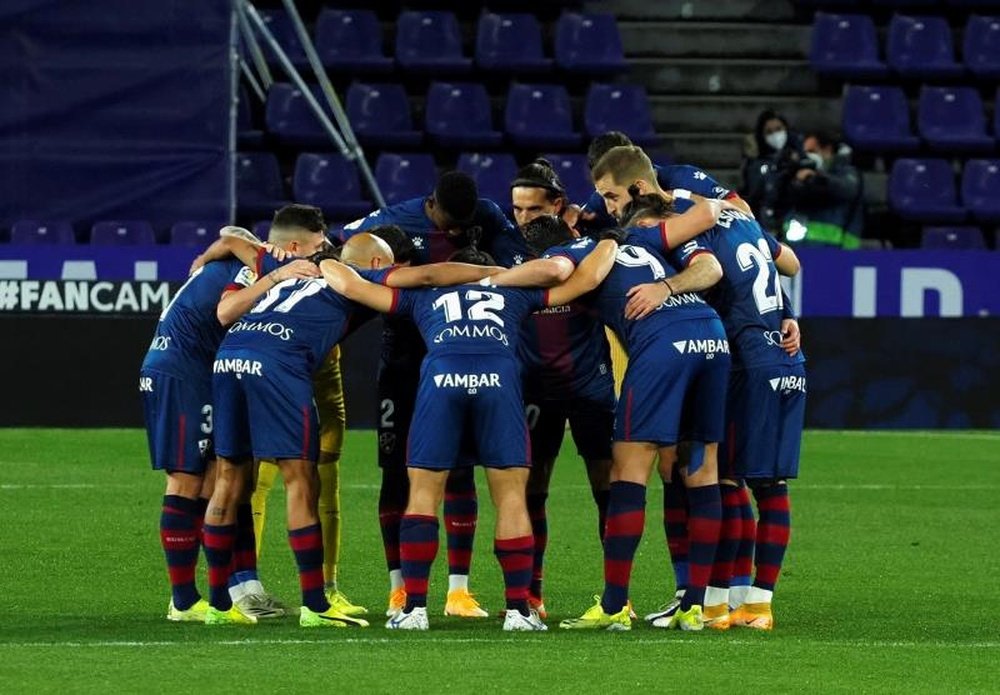 Rubén Pulido firmó por tres temporadas con la SD Huesca. EFE