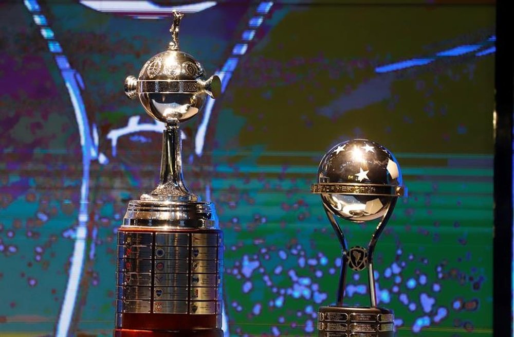 El sorteo de la Libertadores y la Sudamericana, el 9 de abril. EFE