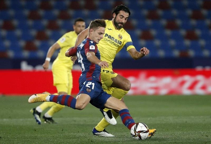 El Villarreal volvió a empatar por cuarta jornada consecutiva. EFE