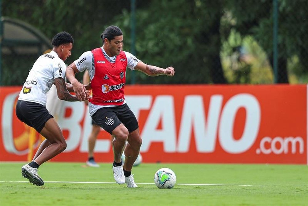 Hulk desencanta no Galo. EFE/Club Atlético Mineiro/Pedro Souza