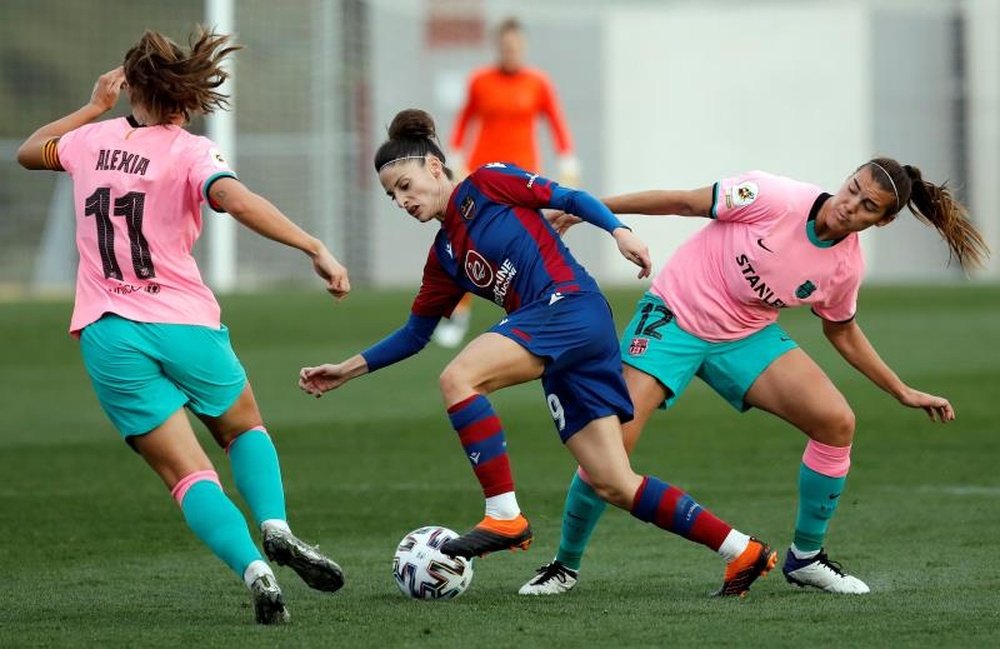El Levante Femenino jugará la Champions la próxima temporada. EFE/Ana Escobar