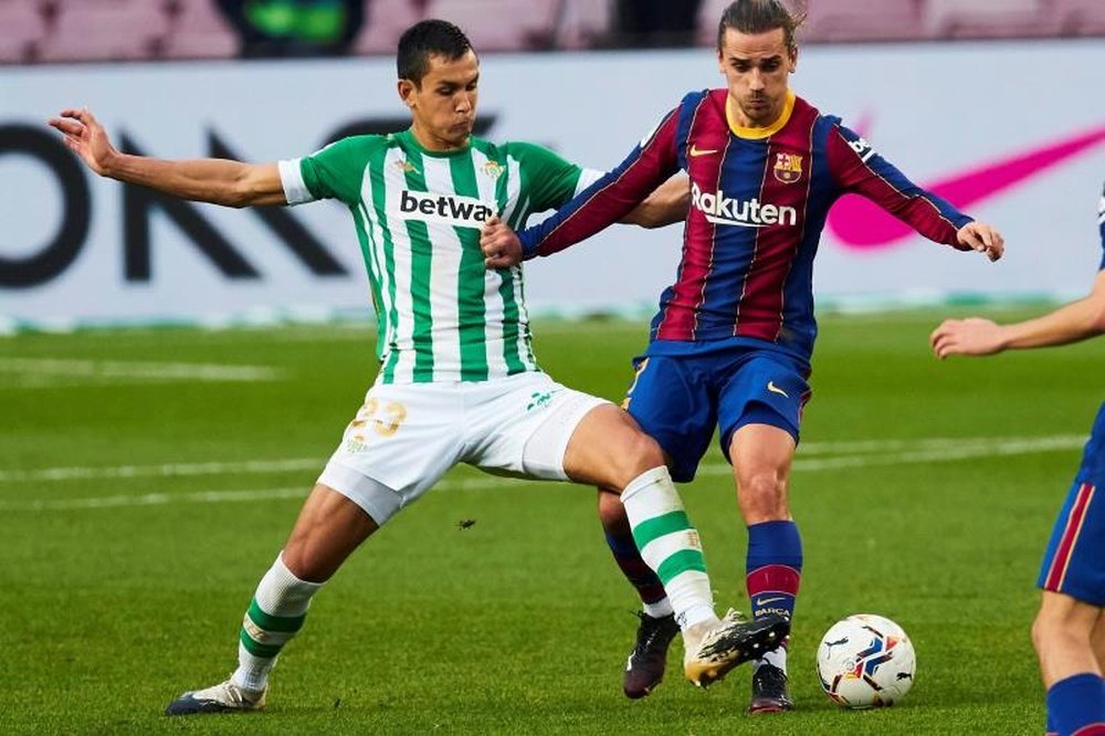 Possible line-ups for Betis v Barcelona. EFE