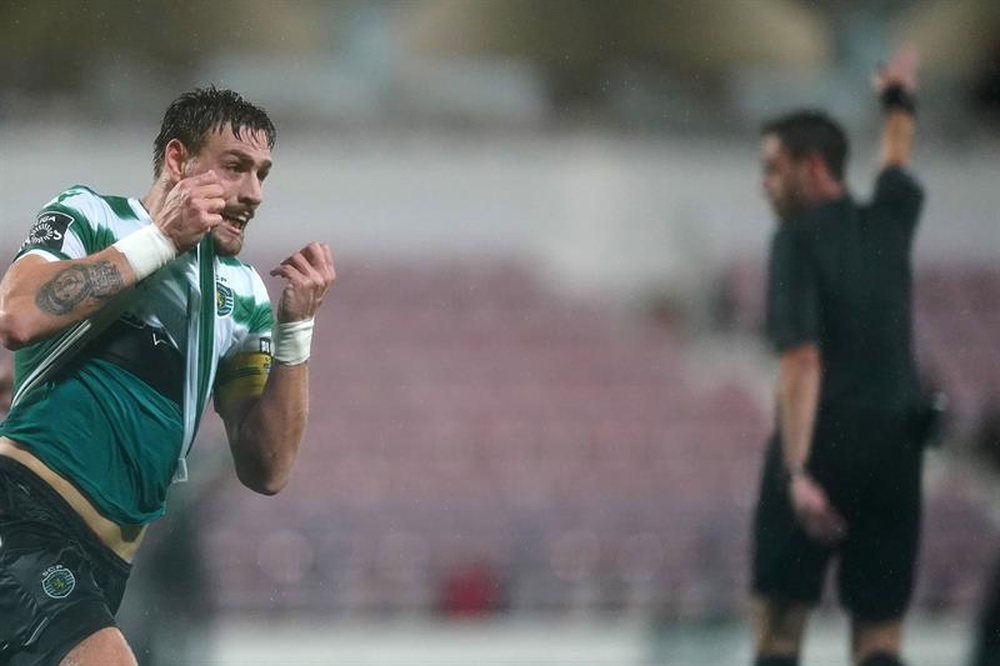 Coates da al Sporting un triunfo de leyenda. EFE/Archivo
