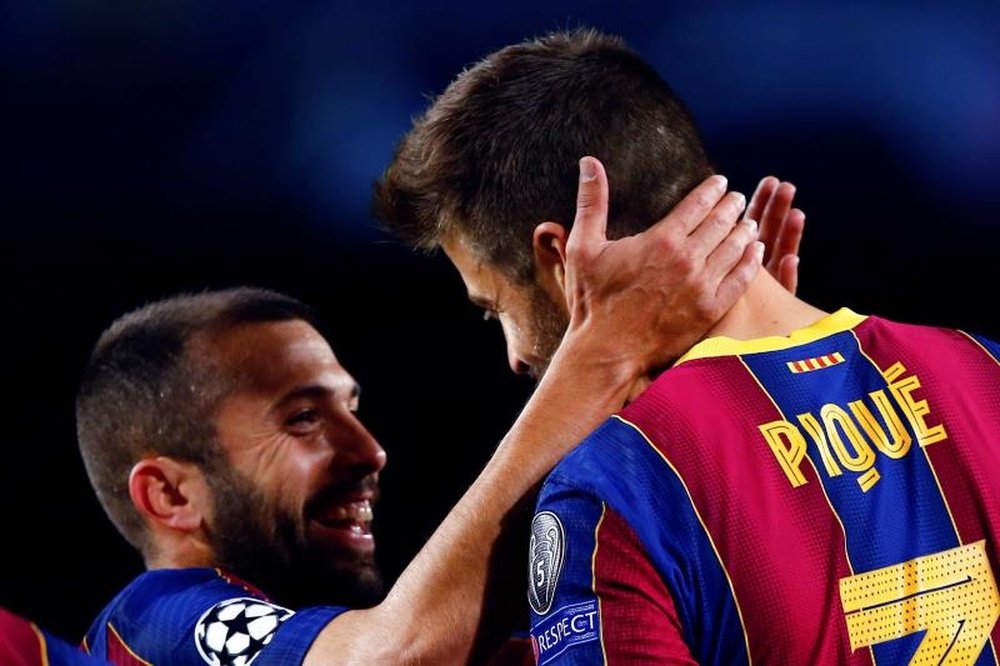 Jordi Alba isn't sure how his side will fare in the Cup. EFE