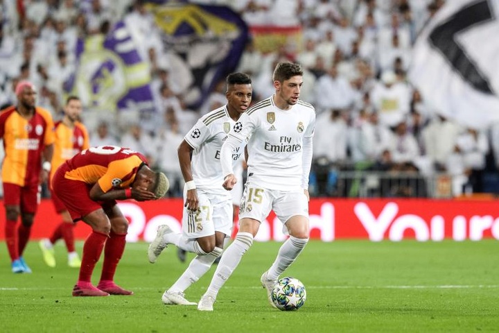 Fede Valverde no ha tenido ni un partido de descanso esta temporada. EFE/Archivo
