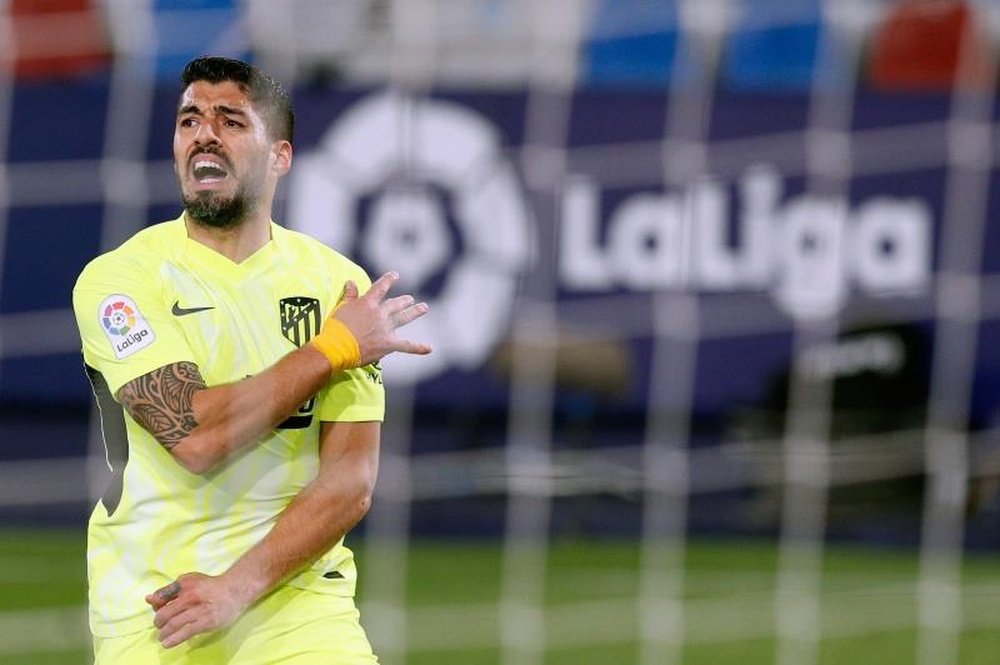 Luis Suarez spoke clearly about his departure from Barca. EFE/Archivo