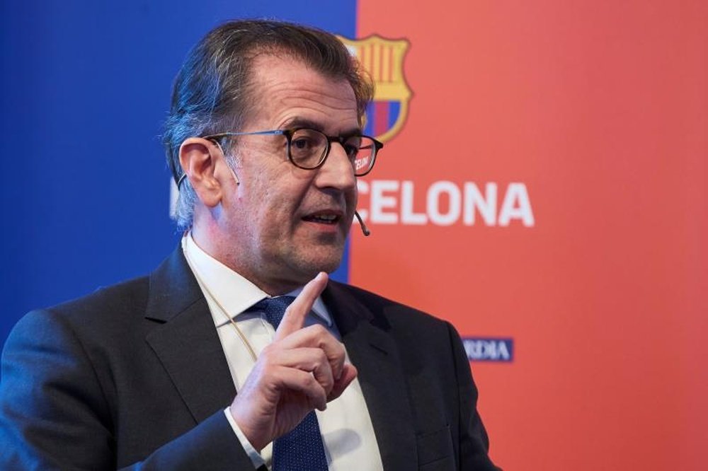 Freixa analizó la situación actual del Barça. EFE