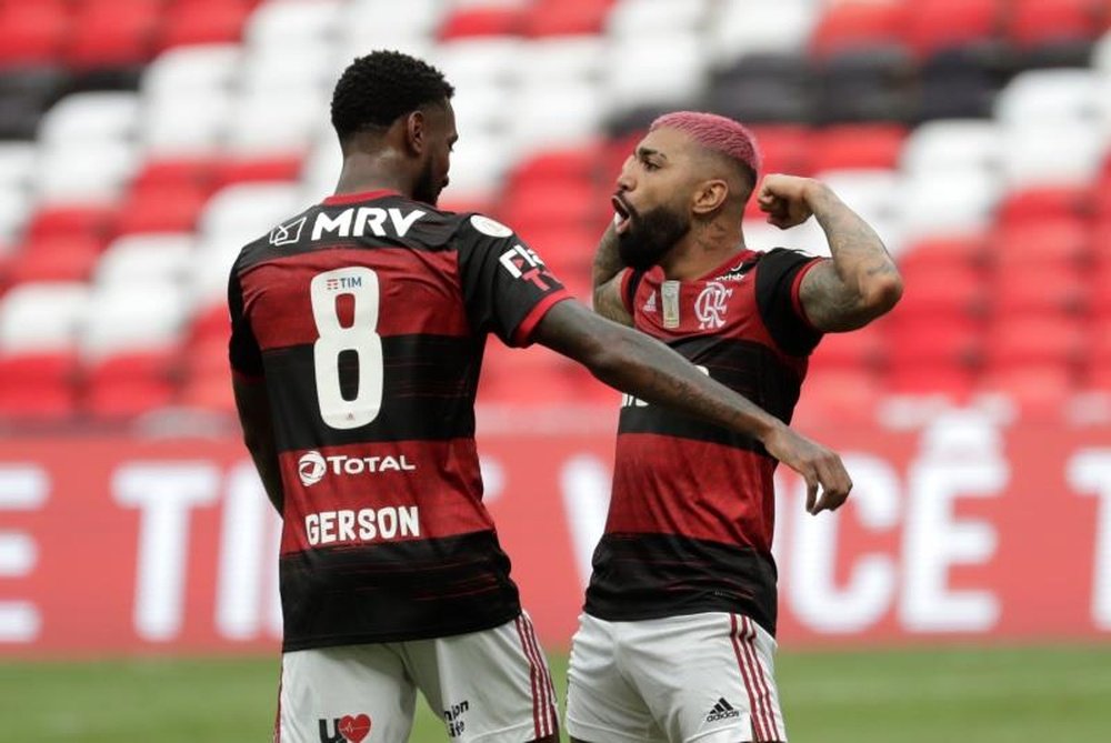 Flamengo deve ter no clássico o time que jogará contra o Vélez na Libertadores. EFE/Antonio Lacerda