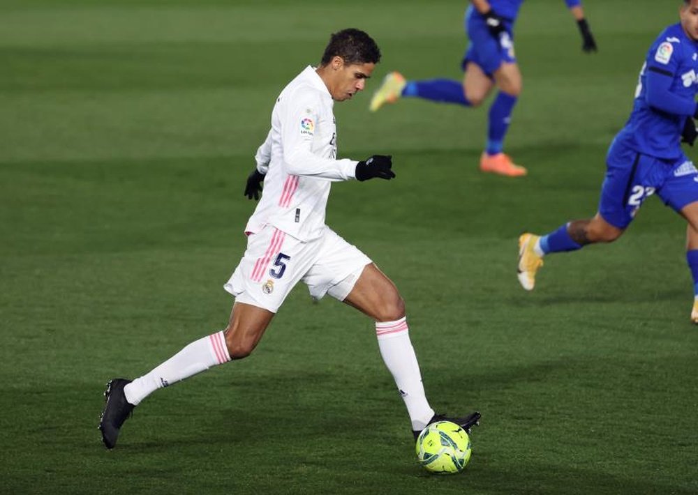 Varane, en la rampa de salida. EFE