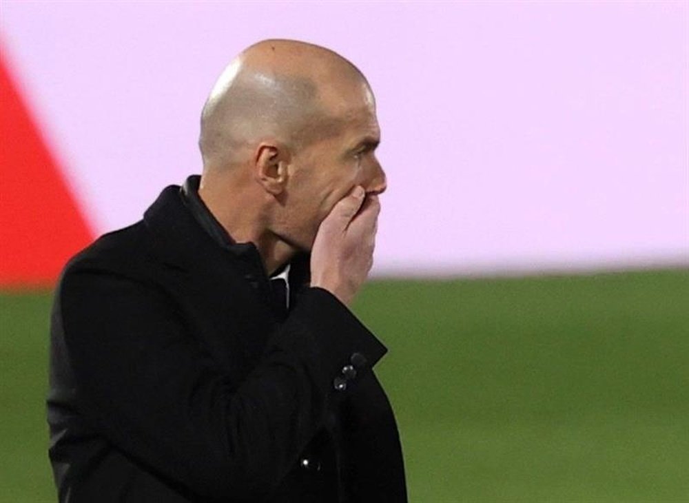 Zidane analizó el empate ante la Real. EFE
