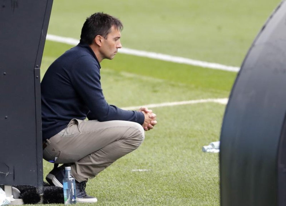 Asier Garitano está preocupado por la situación del Leganés. EFE/Archivo