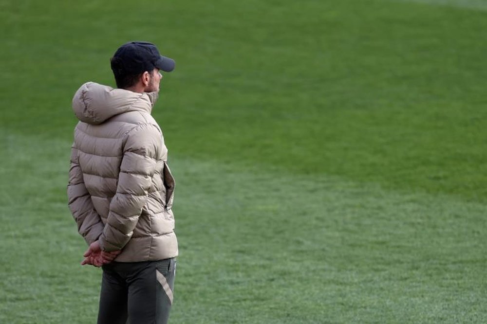 El Atlético de Madrid se jugará ante el Bayer Leverkusen su futuro en Champions. EFE