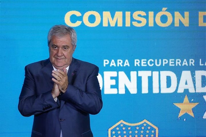 Jorge Ameal, actual presidente de Boca Juniors. EFE