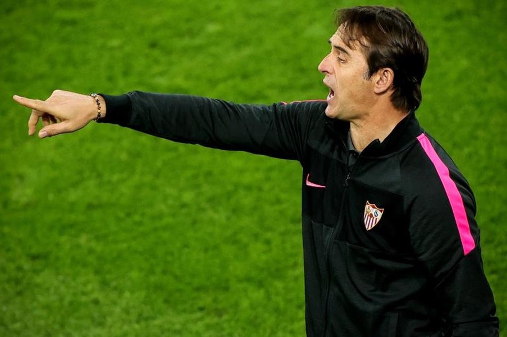 Lopetegui prudent face au bon jeu du Celta Vigo. EFE/FRIEDEMANN VOGEL/Archive