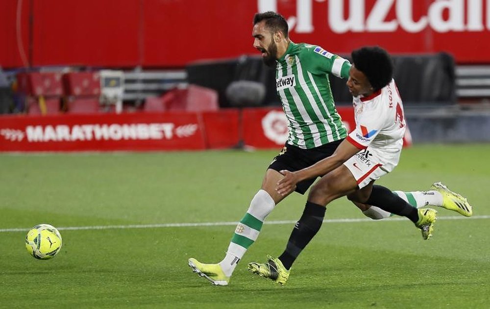 Hay derbi sevillano esta jornada. EFE