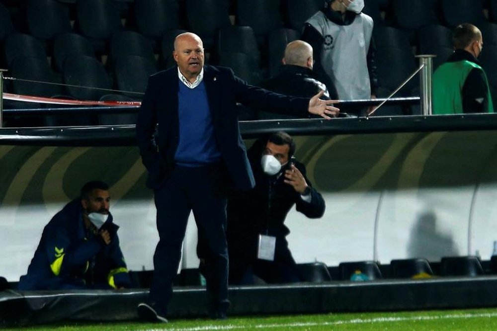 Pepe Mel habló sobre el futuro y la proyección de Pedri. EFE
