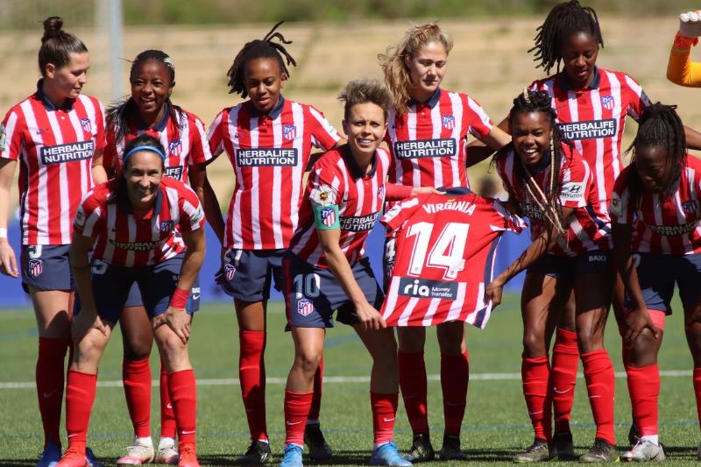 El Atleti se impuso 2-0 a la Roma. EFE