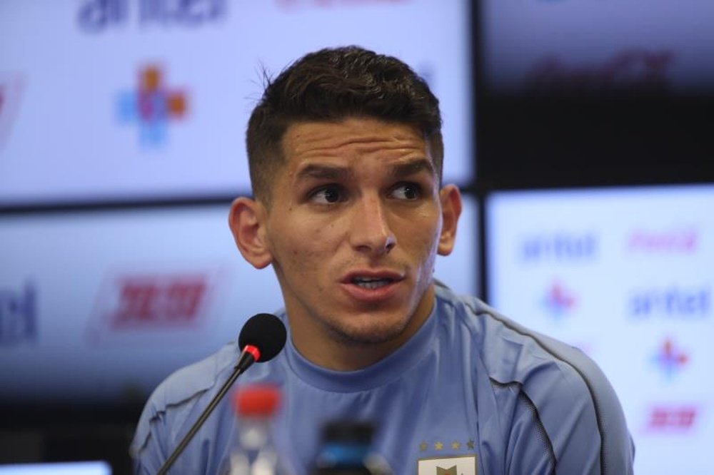 Lucas Torreira réitère son désir de rejoindre Boca Juniors. EFE