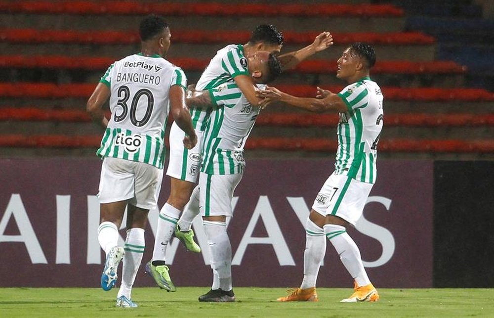 Atlético Nacional no puede inscribir jugadores. EFE