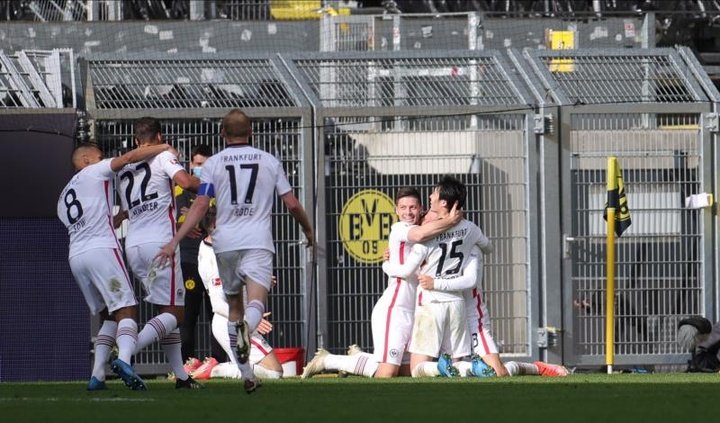 Haaland y el Borussia decepcionan en pleno subidón del Eintracht