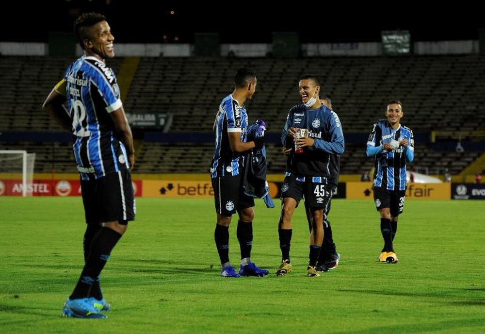 La CONMEBOL llevó a Paraguay el Independiente del Valle-Gremio. EFE