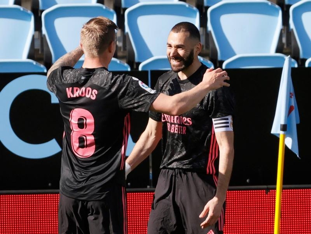 Kroos hubiera elegido a Benzema por encima de Messi. EFE