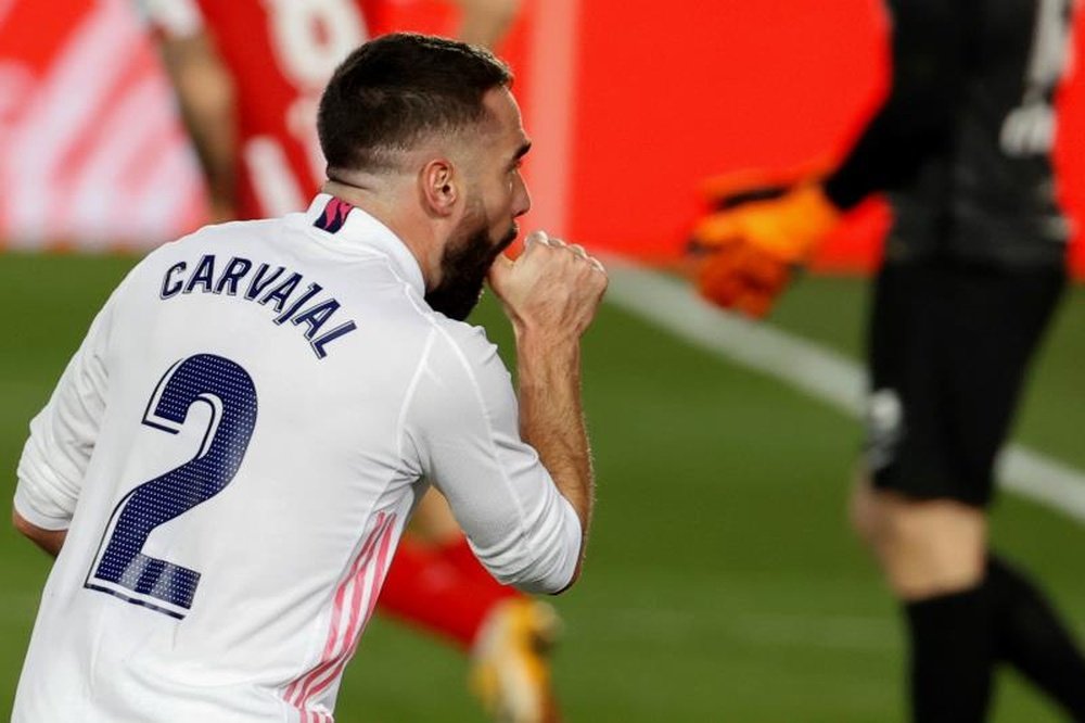 Carvajal is in the final stretch of his injury. EFE