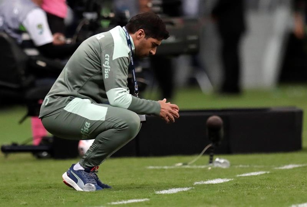 En la imagen, el entrenador de Palmeiras Abel Ferreira. EFE