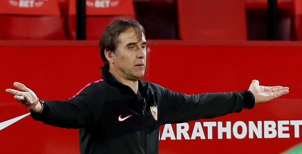 Julen Lopetegui ensalzó las virtudes del Valencia y destacó la figura de Guedes. EFE