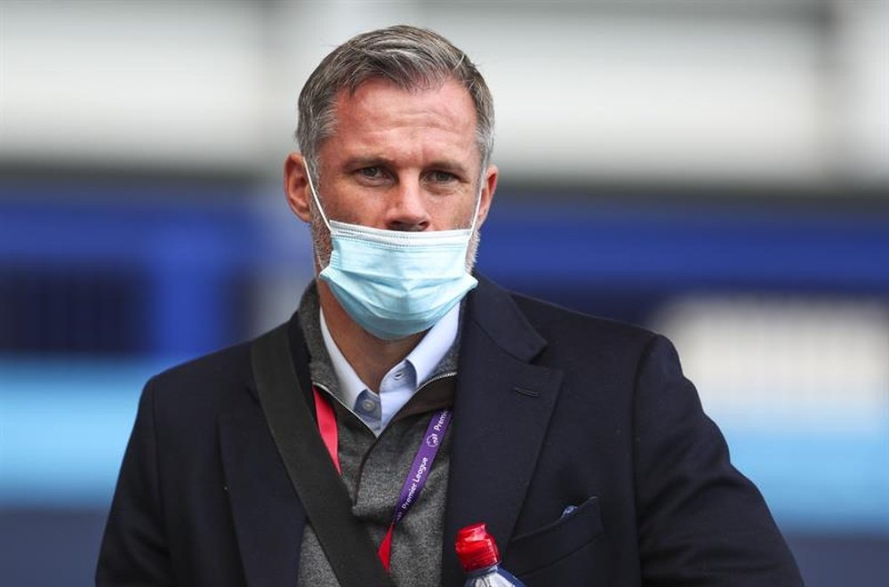 Carragher volvió a cargar contra Maguire. EFE