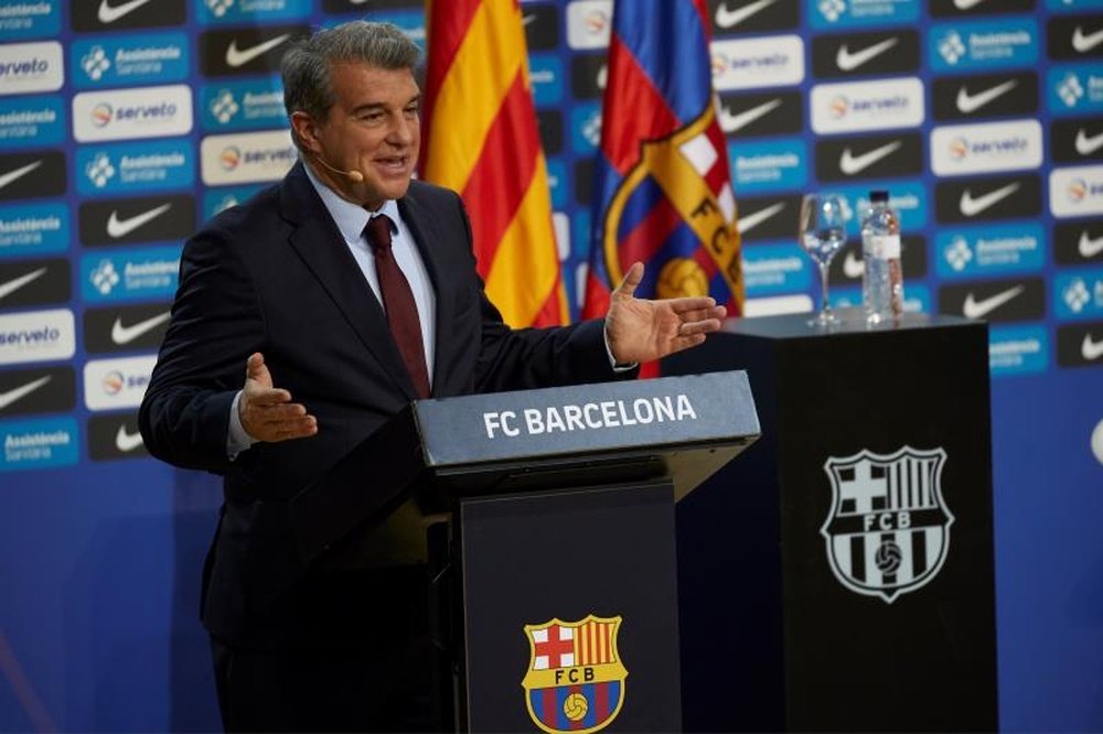 'Ça n'a pas été difficile de convaincre Laporta d'intégrer le Barça à la Superligue'. EFE