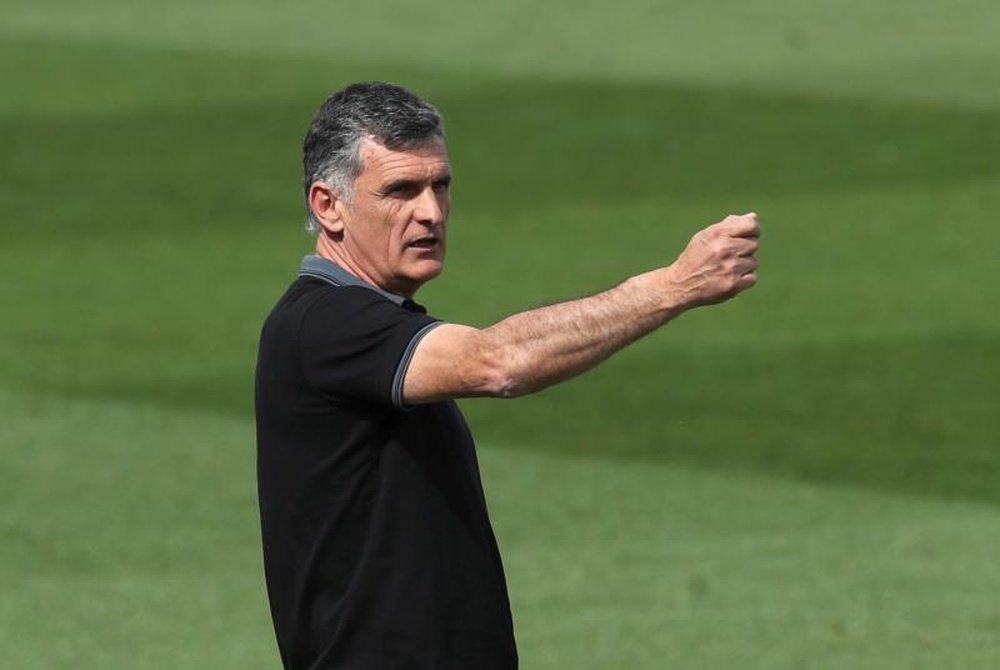 Los protagonistas del Eibar-Real Sociedad hablaron tras el partido. EFE
