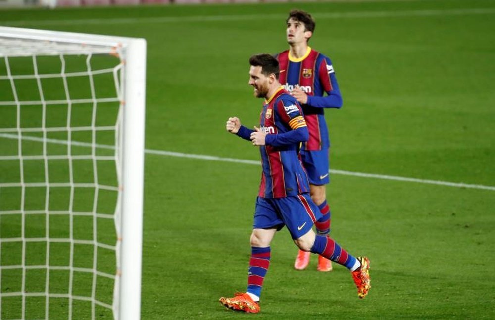 Messi pode ser punido por reunião em sua casa.  EFE/Toni Albir