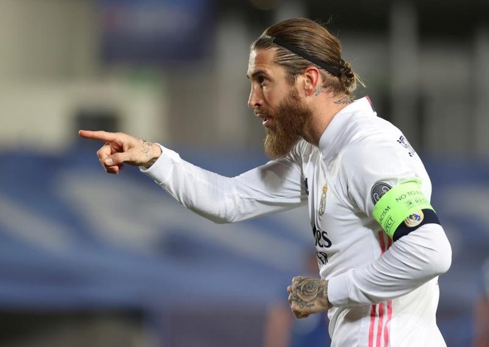 Ramos rompt sa tradition et reste silencieux. EFE