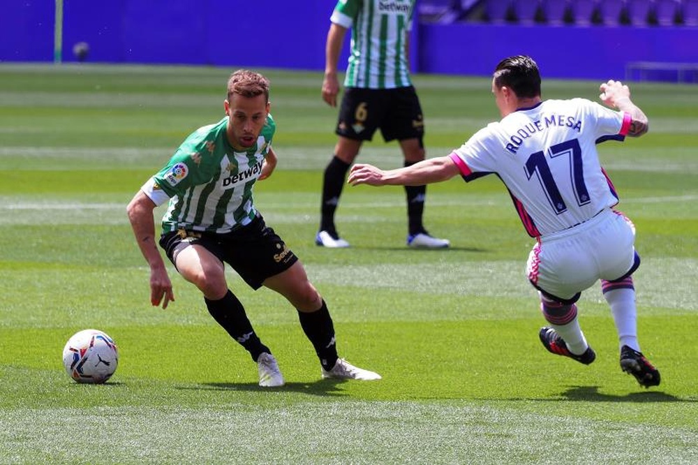 Reparto de puntos entre Valladolid y Betis. EFE/R. García