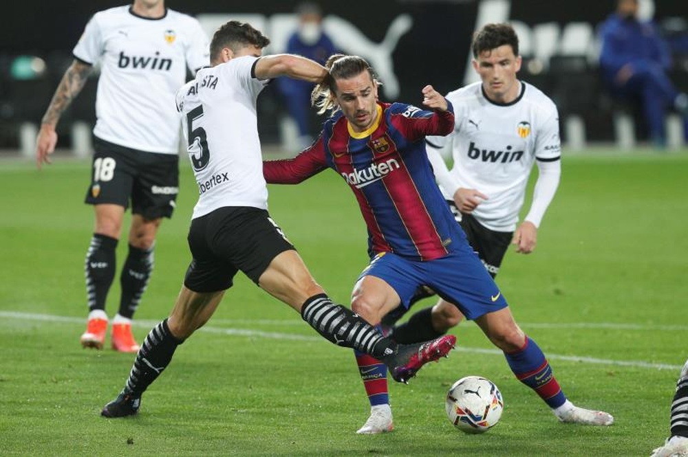 Bartomeu negó que hubiera improvisación en el fichaje de Griezmann. EFE