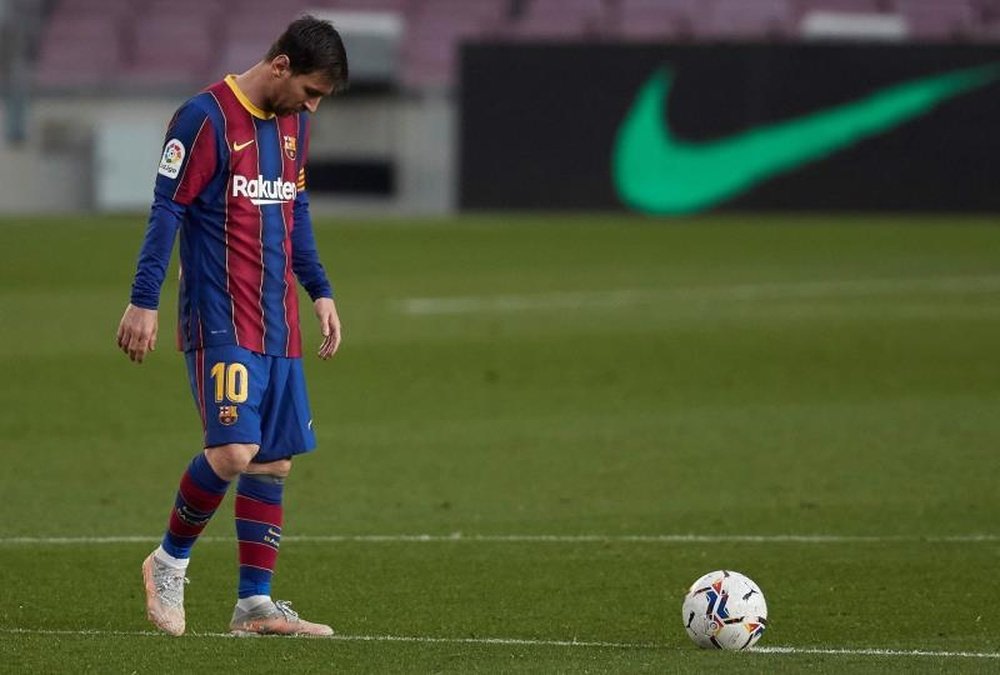 Lionel Messi held a party which seemed to break COVID-19 rules. EFE