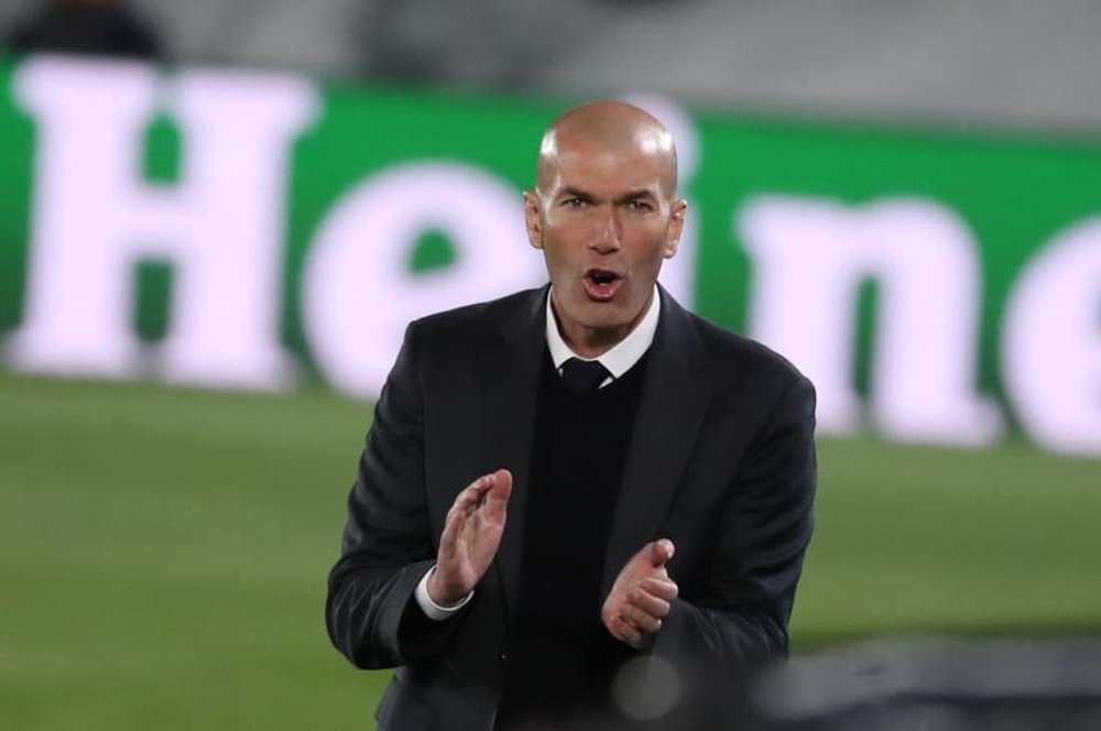 A Juventus continua sonhando com o técnico do Real Madrid. EFE/Kiko Huesca