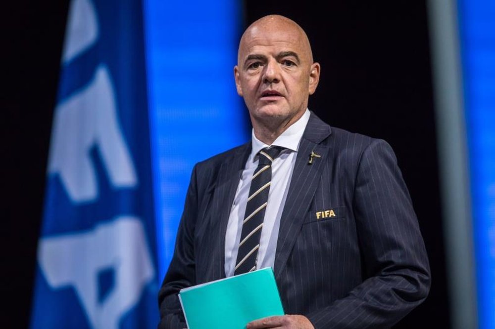 El presidente de la FIFA, el suizo Gianni Infantino. EFE/ Christophe Petit Tesson/Archivo