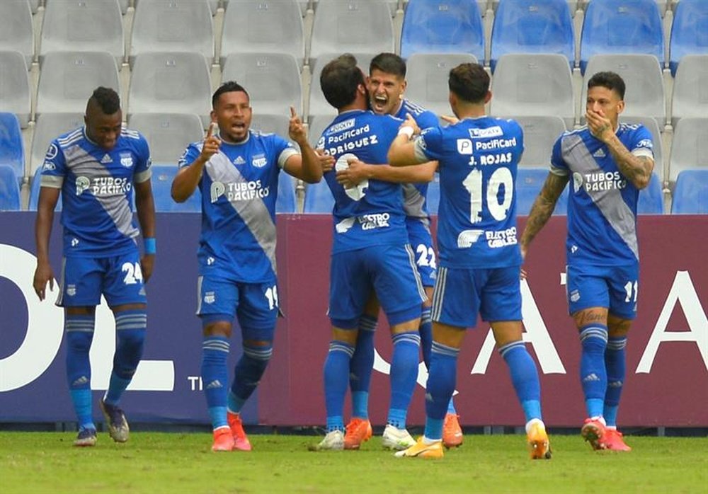 Emelec se llevó por delante a Olmedo. EFE