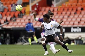 Correia has payed 14 competitive matches with Valencia. EFE