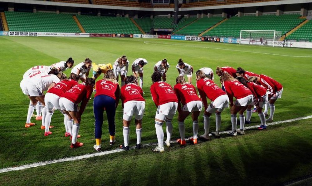 Problemas con la capacidad de algunos estadios de la Eurocopa Femenina. EFE